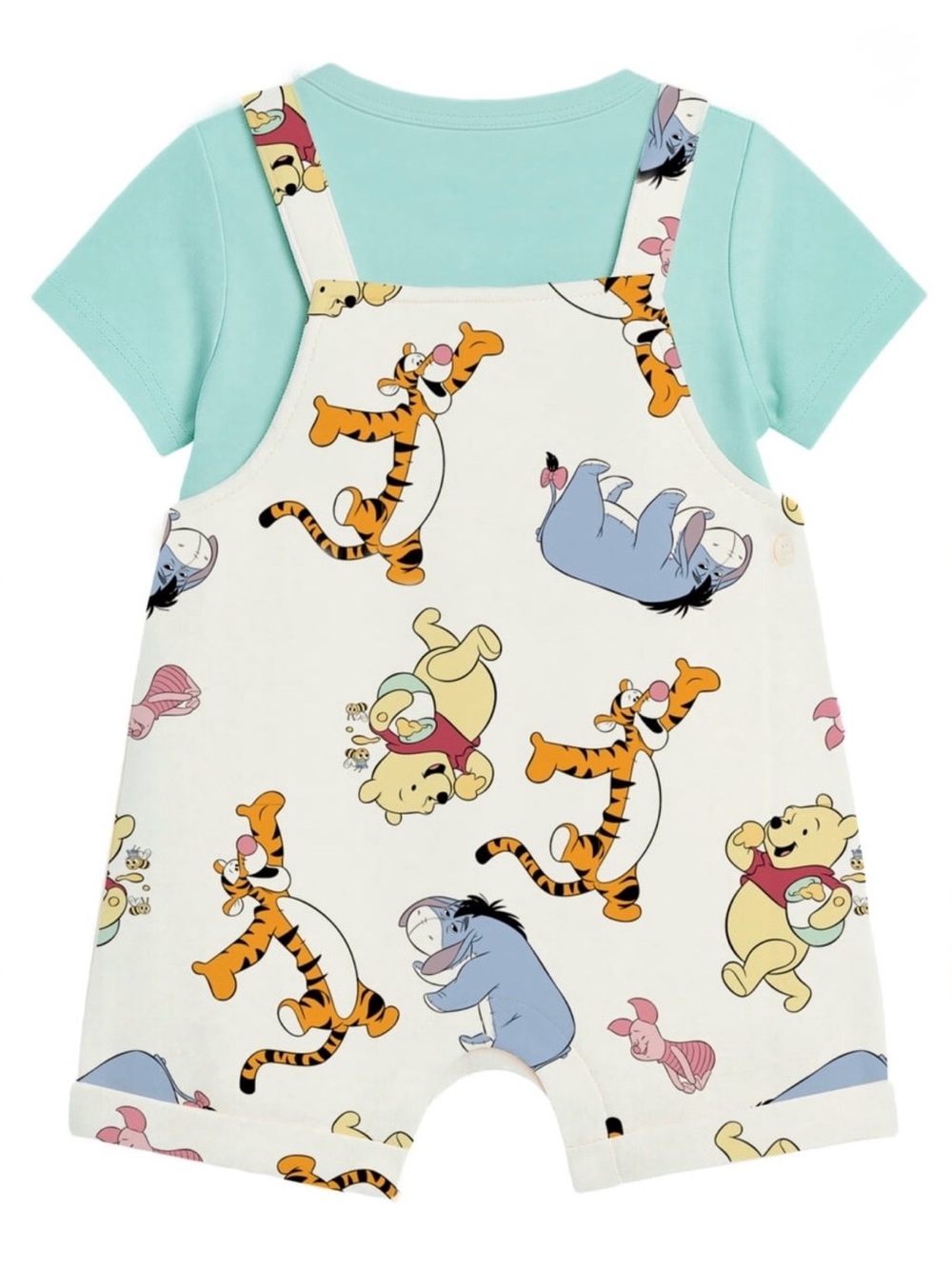 Disney Baby Winnie the Pooh Overalls NWT - Picture 2 of 5